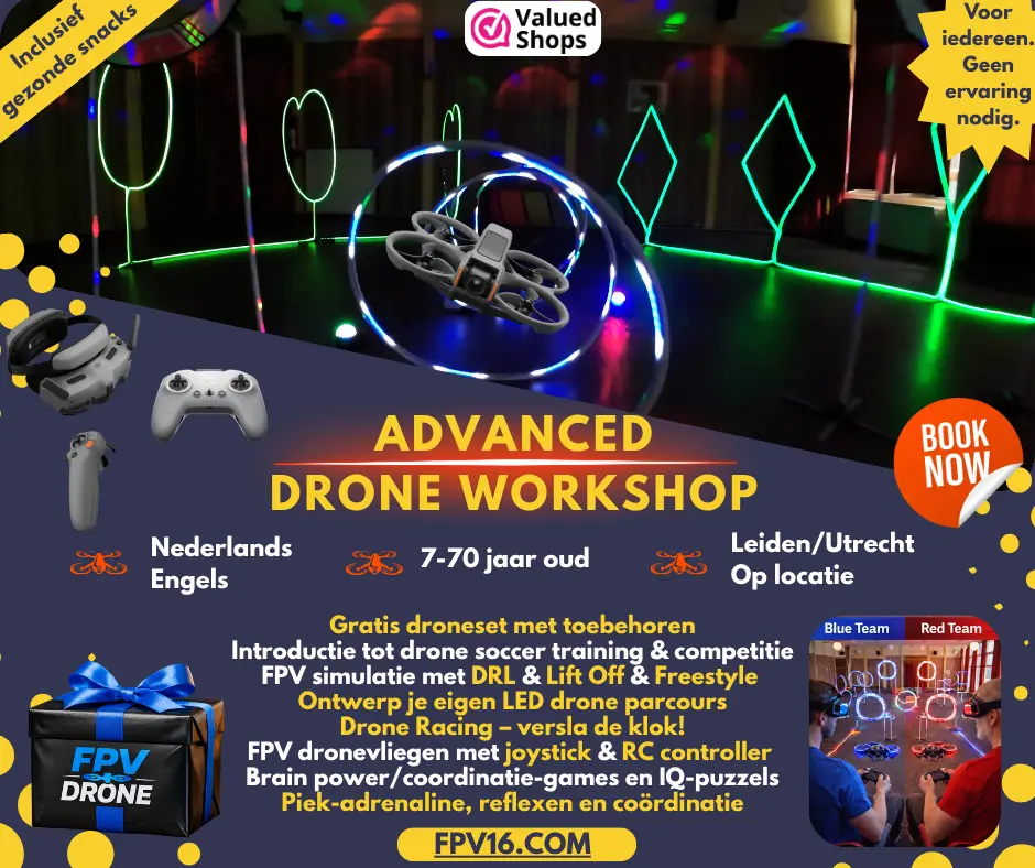 Advanced Drone Workshop in Leiden en Utrecht